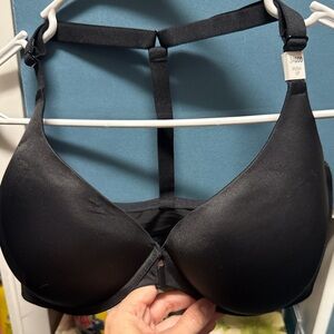 PINK Victoria's Secret Black Push-Up Bra